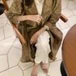 Colorful practical abaya