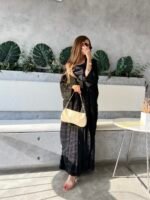 عباية عملية سوداء