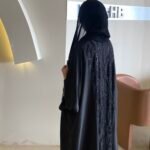 عباية سوداء للمناسبات و للدوام