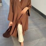 Colorful practical abaya