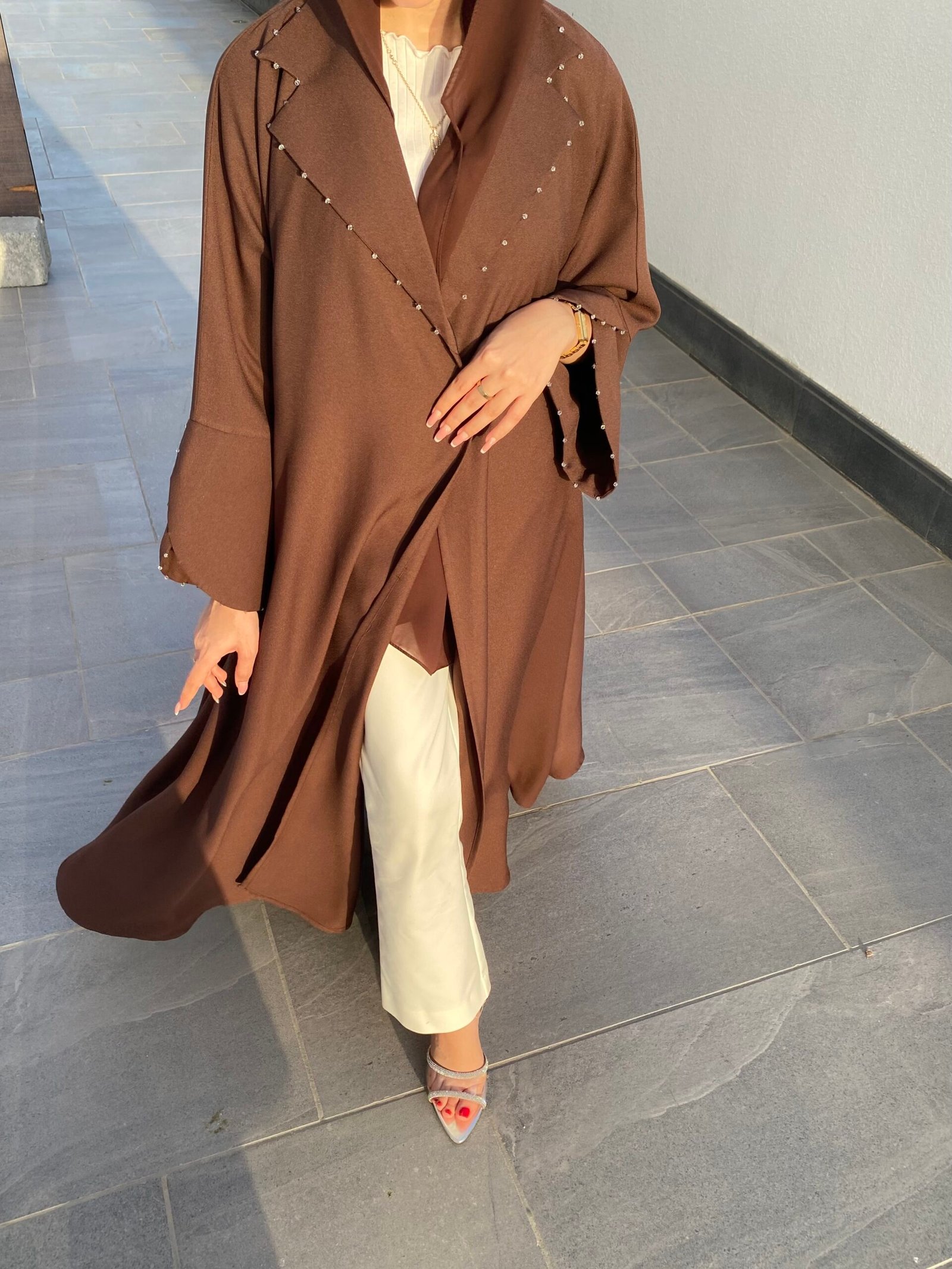 IMG_2193 عباية عملية ملونة - الصورة 1