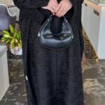 عباية عملية سوداء