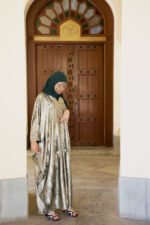 ⁦عباية عملية ملونة⁩ - الصورة ⁦4⁩