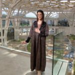 عباية عملية ملونة