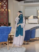 ⁦عباية عملية ملونة⁩ - الصورة ⁦3⁩